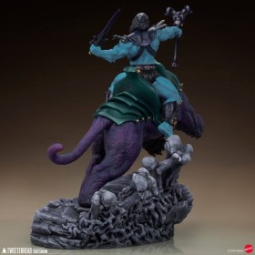 Skeletor & Panthor Masters of the Universe 1/4 Maquette by Tweeterhead