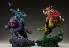 Skeletor & Panthor Classic Deluxe Masters of the Universe 1/6 Statue by Tweeterhead