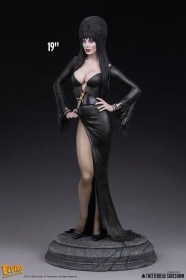 Elvira (Black Glitter Dress) Elvira Mistress of the Dark 1/4 Maquette by Tweeterhead