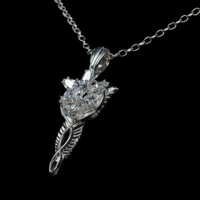 Pendant & Chain Evenstar (Sterling Silver) Lord of the Rings 1/1 Replica by Weta