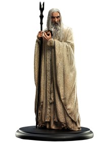 Saruman The White Lord of the Rings Statue by Weta