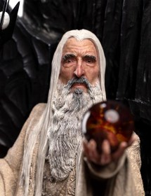 Saruman the White on Throne The Lord of the Rings 1/6 Statue by Weta