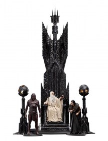 Saruman the White on Throne The Lord of the Rings 1/6 Statue by Weta