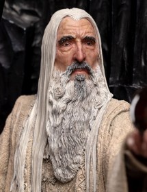 Saruman the White on Throne The Lord of the Rings 1/6 Statue by Weta