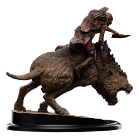 Sharkû on Warg Lord of the Rings Mini Statue by Weta Workshop