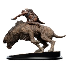Sharkû on Warg Lord of the Rings Mini Statue by Weta Workshop