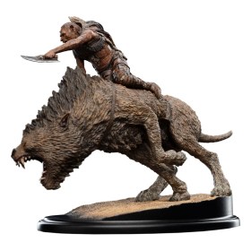 Sharkû on Warg Lord of the Rings Mini Statue by Weta Workshop