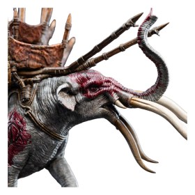 Mumak in Battle Lord of the Rings Mini Statue by Weta Workshop