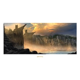 The Argonath Pillars of the Kings Lord of the Rings Art Print by Weta Workshop