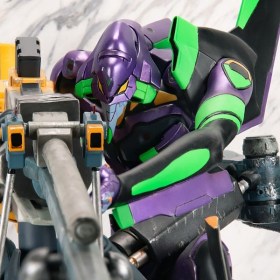 Yashima Evangelion Unit-01 Premium Metallic Color Ver. Rebuild of Evangelion Operation Statue by Infinity Studio