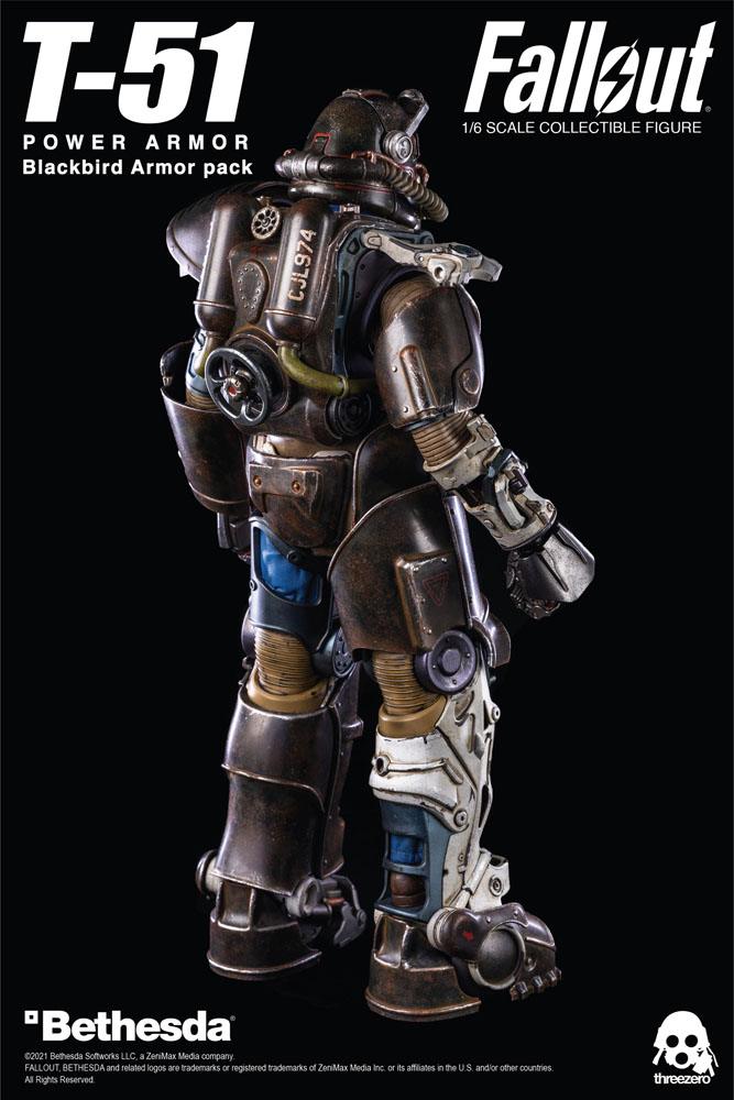 Threezero T 51 Power Armor Fallout 4 Blackbird Armor Pack By Threezero
