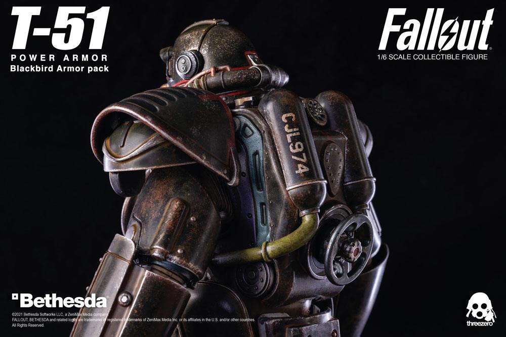 Threezero T 51 Power Armor Fallout 4 Blackbird Armor Pack By Threezero