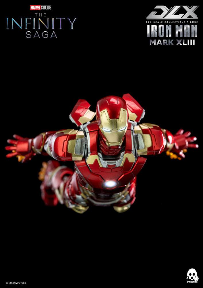 Threezero Iron Man Mark 43 Infinity Saga Dlx 1 12 Action Figure By Threezero
