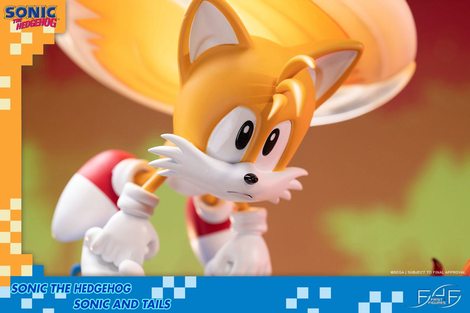 Sonic The Hedgehog Tails Statue