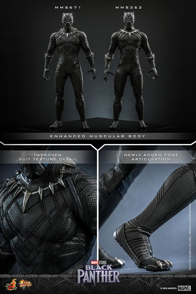 Hot Toys Black Panther (Original Suit) Black Panther Movie Masterpiece