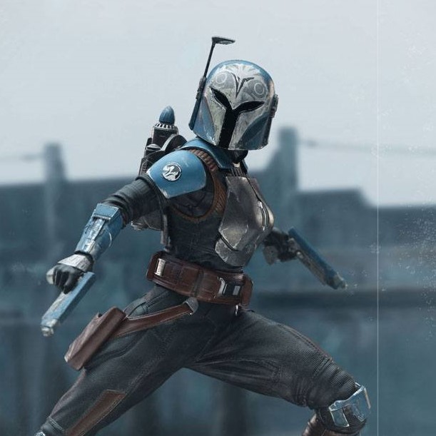 Star Wars Bo Katan Star Wars The Mandalorian s Art 1 10 Scale Statue By Iron Studios