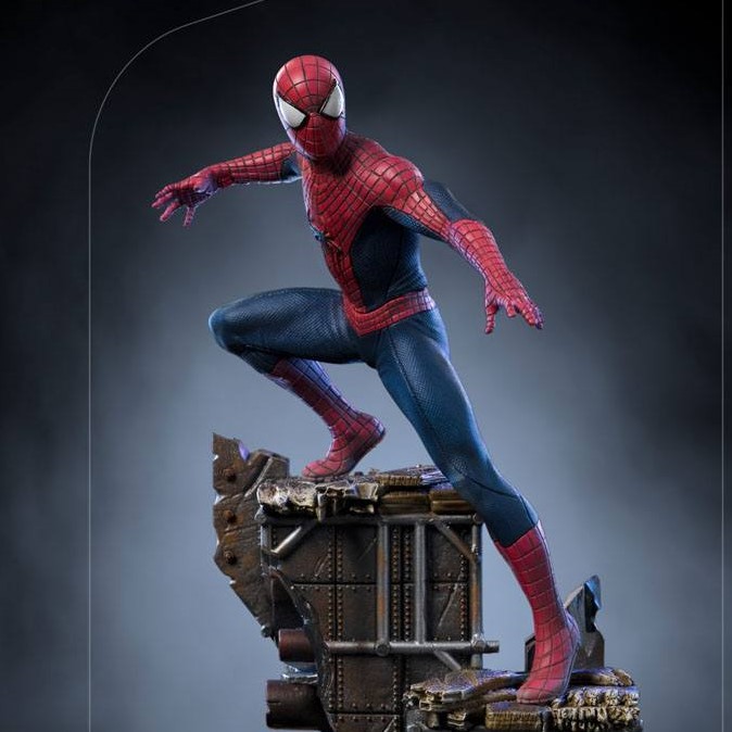 Iron Studios- Spider-Man No Way Home Figurine échelle 1/10 Peter #3, 618231950607
