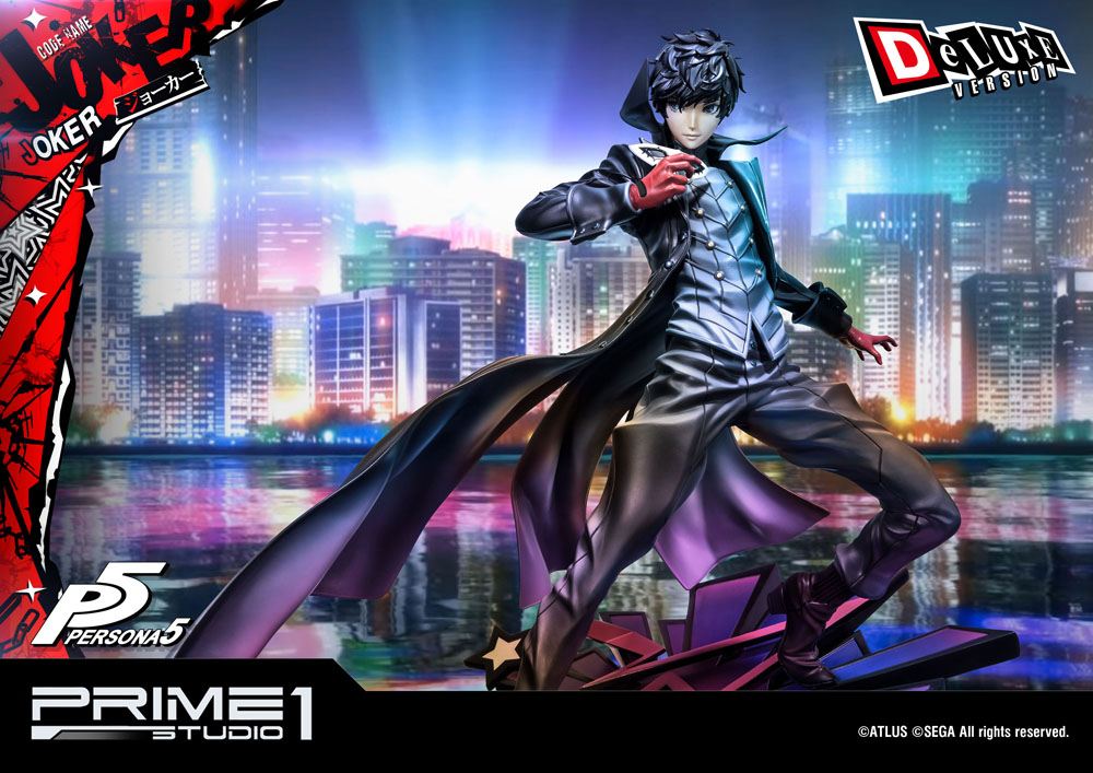 Prime 1 Studio Protagonist Joker Deluxe Version Persona 5 1 4 Statue By Prime 1 Studio Prime 1 Studio Protagonist Joker Deluxe Version Persona 5 1 4 Statue By Prime 1 Studio