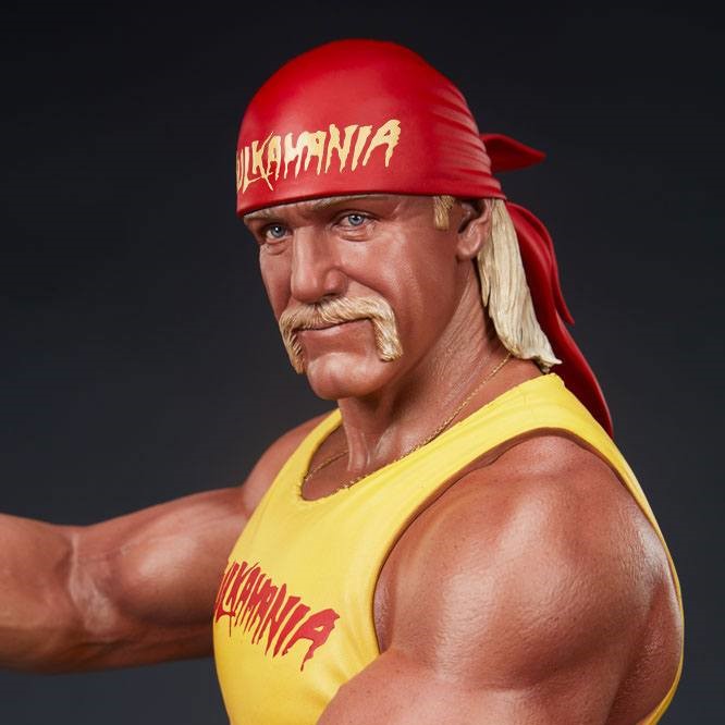 fængelsflugt filosofisk otte Pop Culture Shock: Hulkamania Hulk Hogan WWE 1/4 Statue by PCS