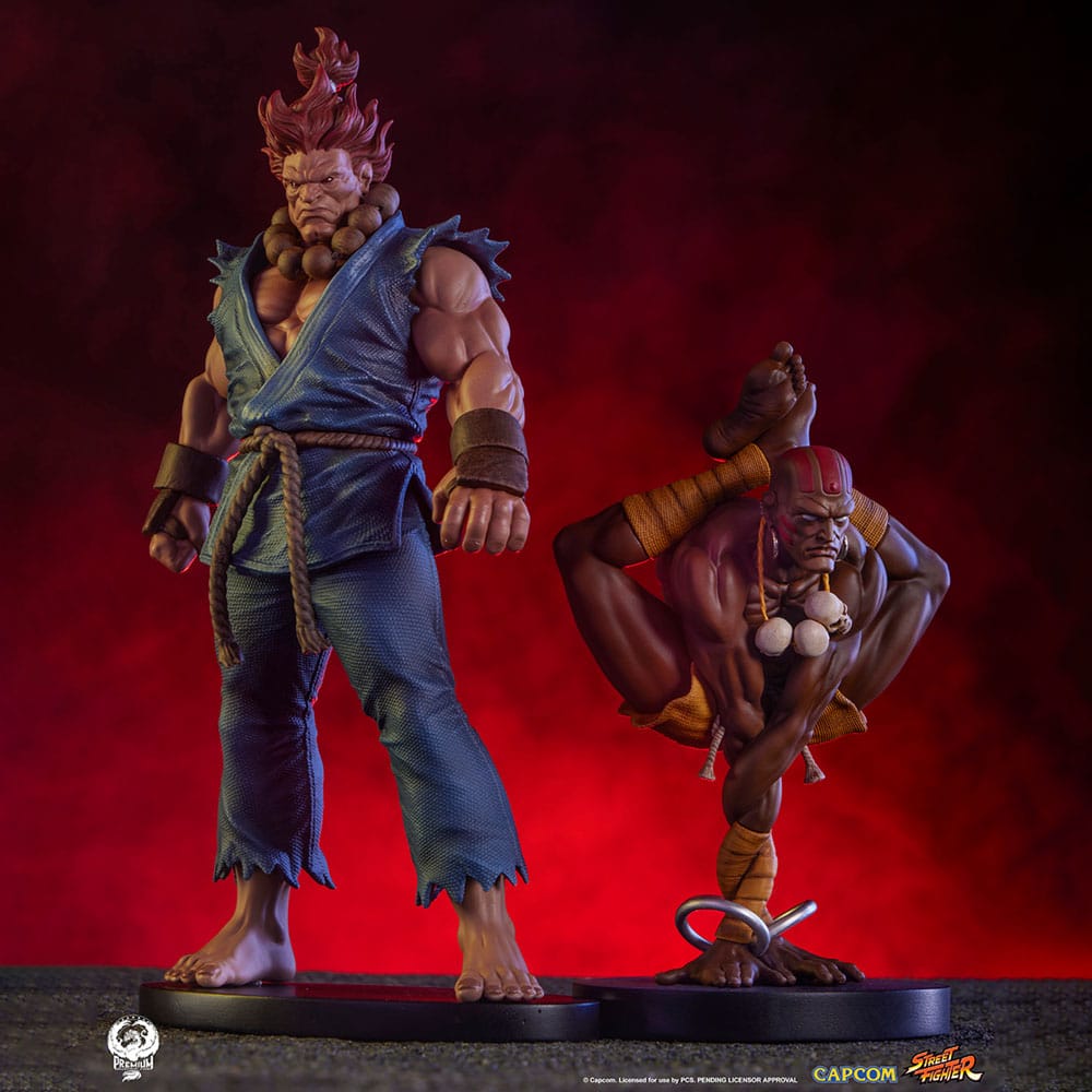 Street Fighter Oni Akuma Heo EU Exclusive 1:6 Scale Diorama