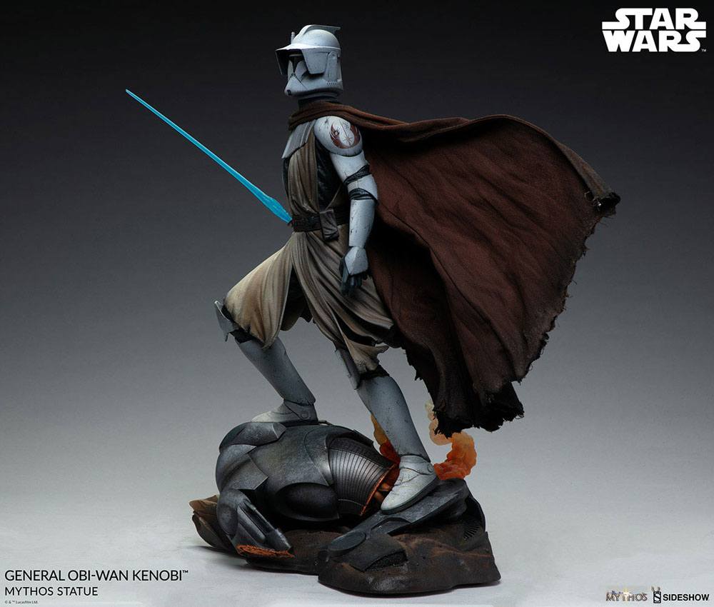 obi wan mythos statue